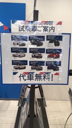 試乗車多数揃えています！