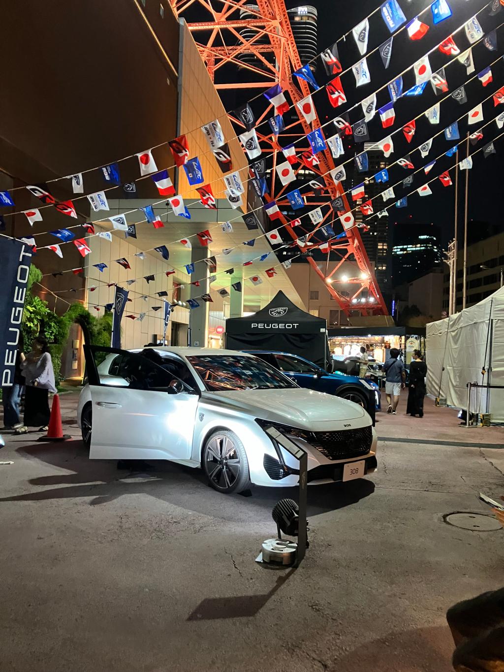 PEUGEOT×TOYOTA GAZOO RACING SHOWCASE  in 東京タワー🗼