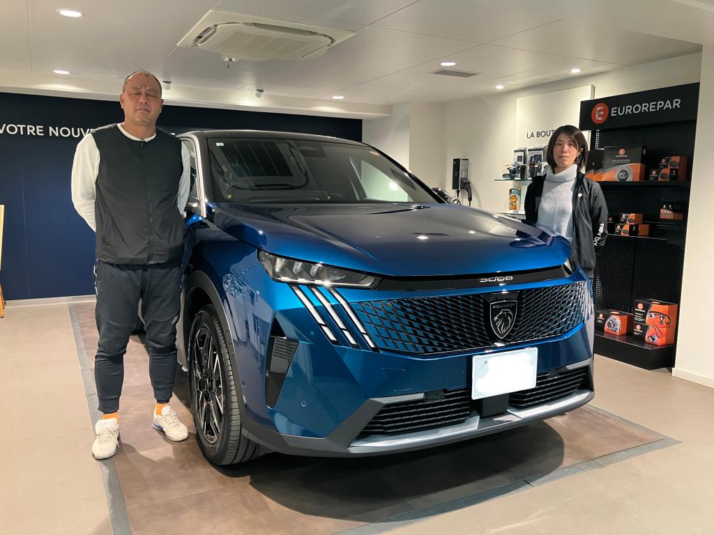 祝！K様3008GT HYBRIDご納車！