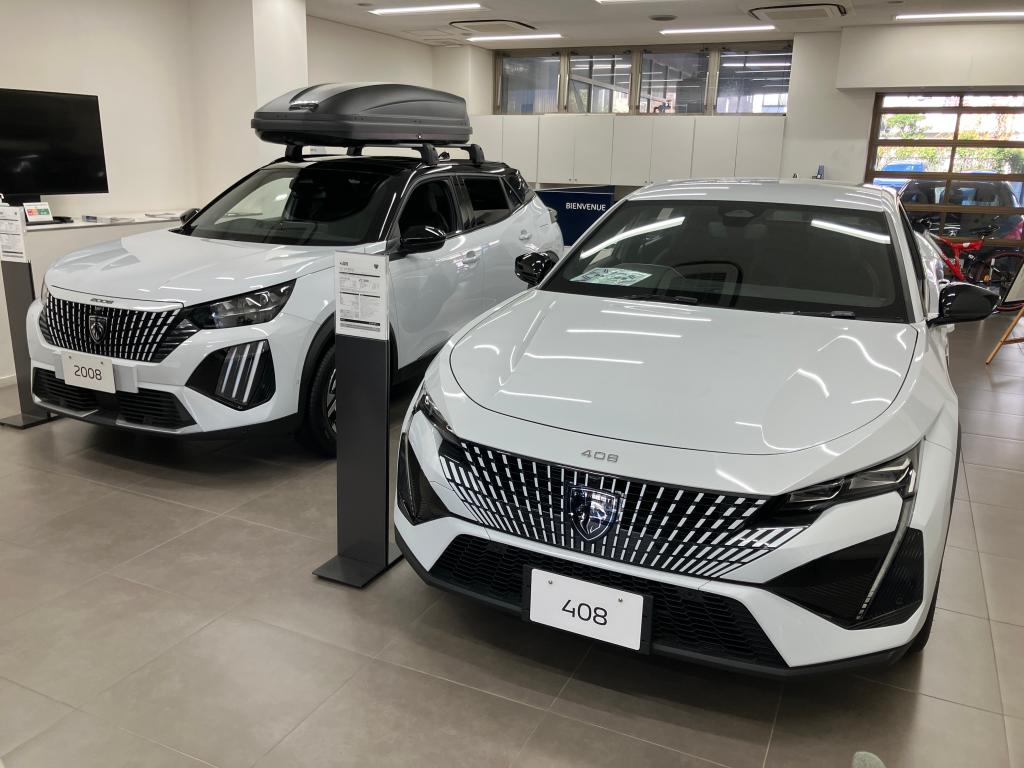プジョーハイブリット勢ぞろい