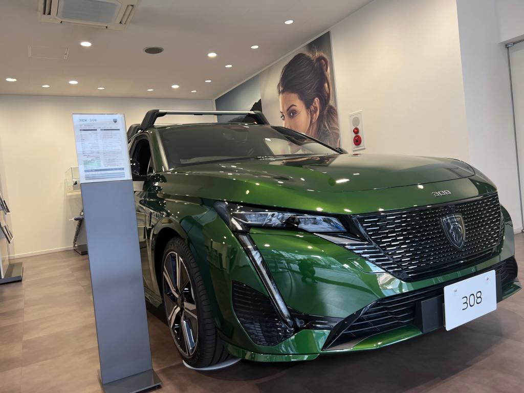 308ルーフキャリアバー装着！