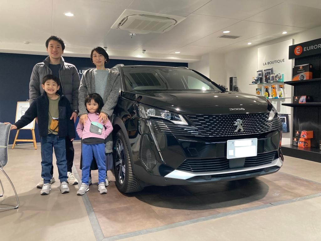 祝！K様3008GT B HDiご納車！